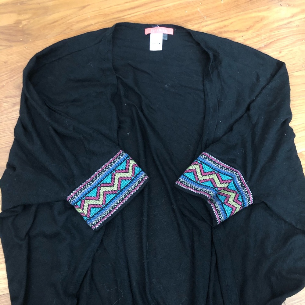 Lulumari Black Lightweight Kimono (L)